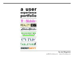 User Experience Portfolio